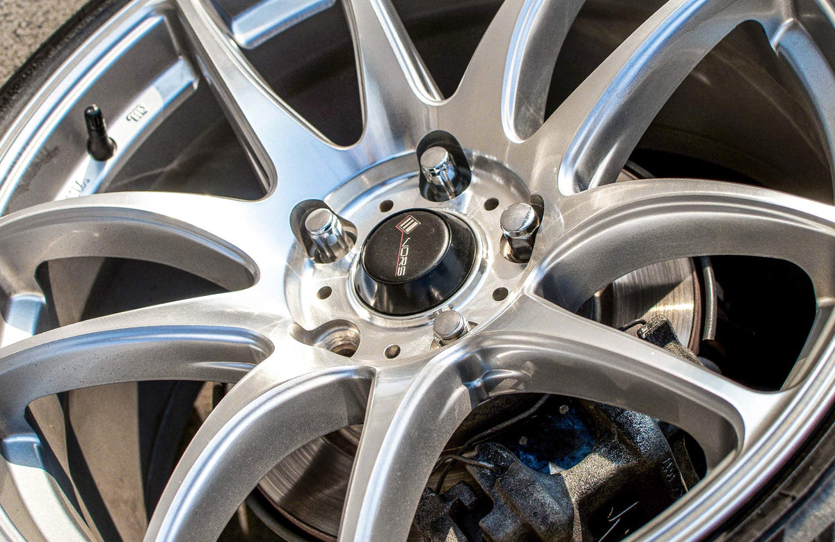 Honda Civic on Vors TR4 Silver Machined 18x8.5 +35 photo 2