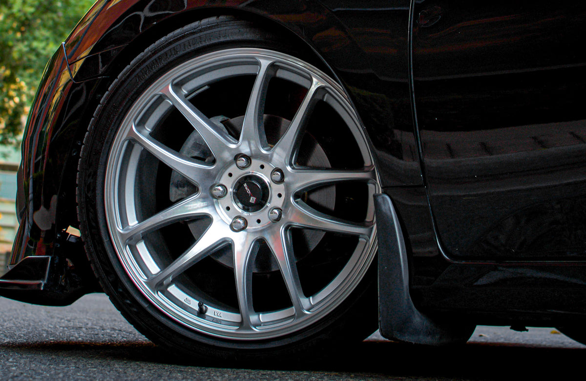 Honda Civic on Vors TR4 Silver Machined 18x8.5 +35 photo 15