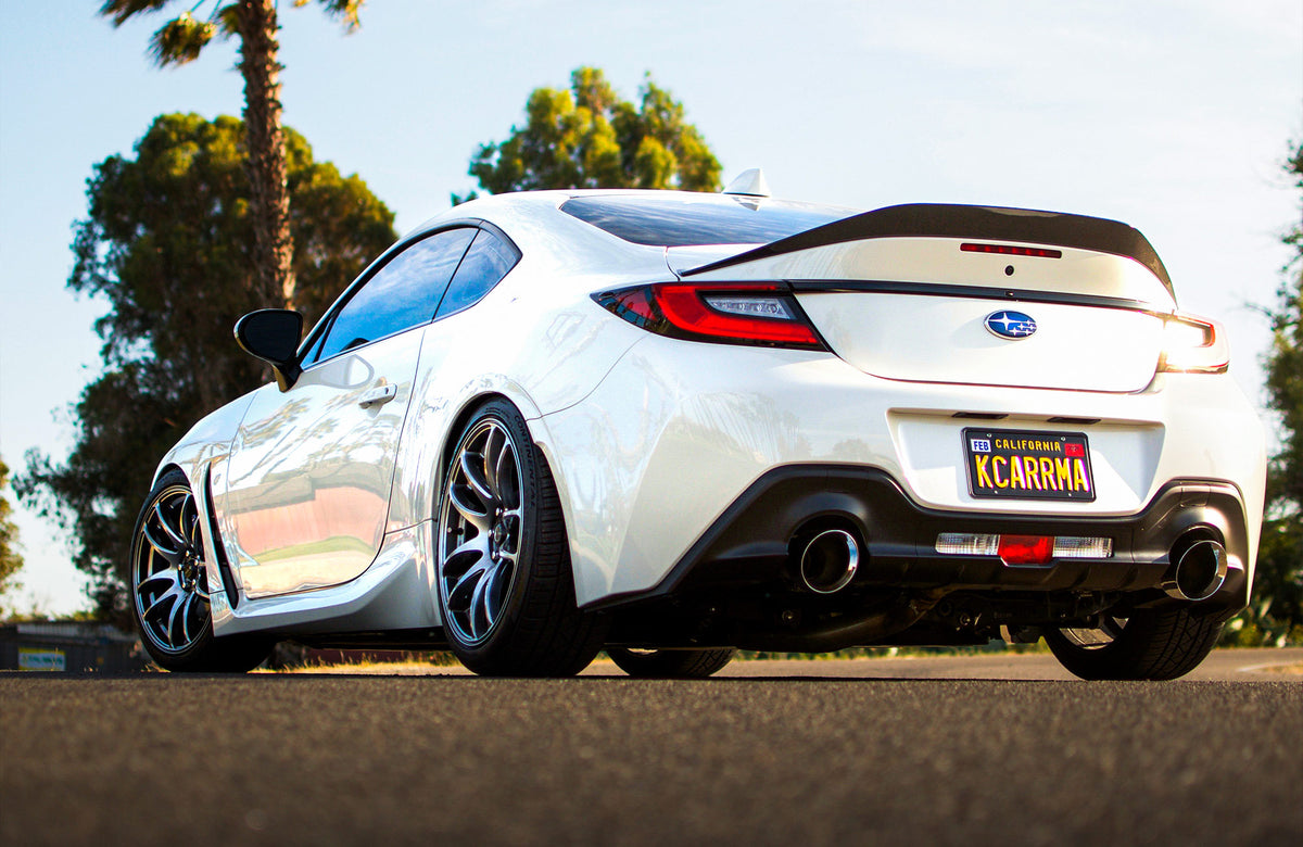 Subaru BRZ on Vors TR4 Silver Machined 18x9.5 +35 photo 13