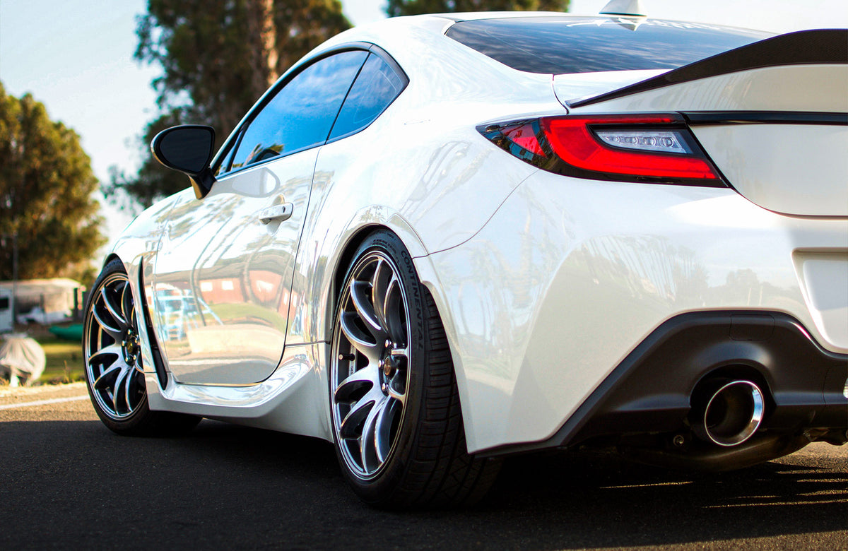 Subaru BRZ on Vors TR4 Silver Machined 18x9.5 +35 photo 14