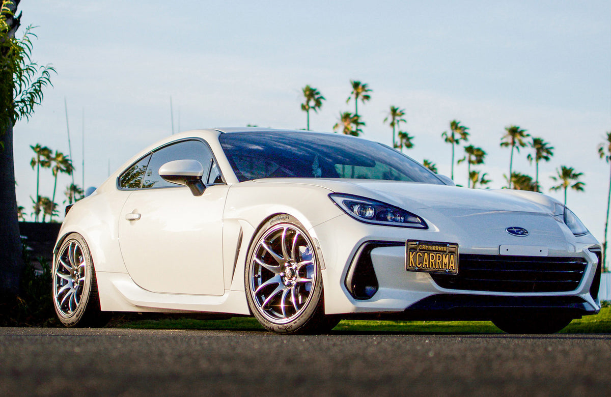 Subaru BRZ on Vors TR4 Silver Machined 18x9.5 +35 photo 2
