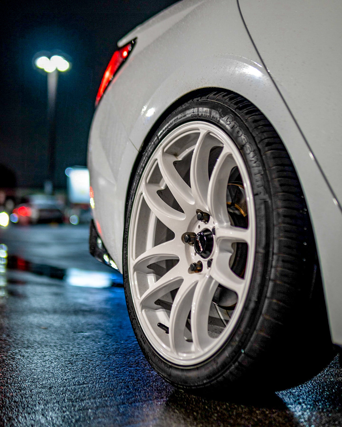 Hyundai Elantra on Vors TR4 White 18x8.5 photo 4