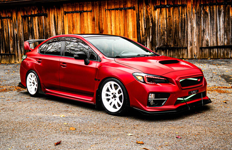 Subaru WRX STI on Vors TR4 White 18x9.5 +35 photo 1