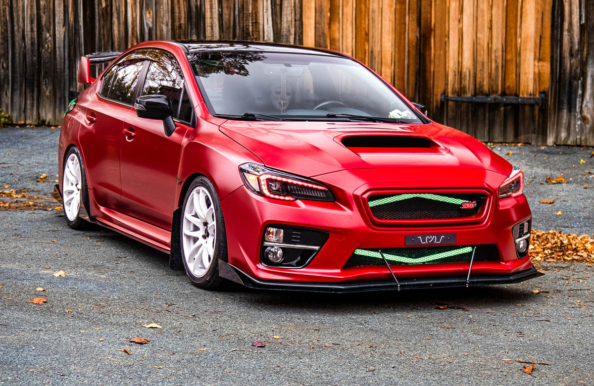 Subaru WRX STI on Vors TR4 White 18x9.5 +35 photo 3