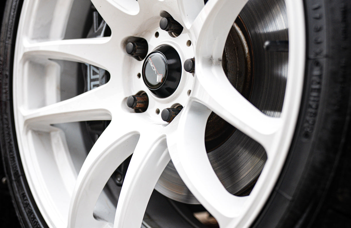 Subaru WRX STI on Vors TR4 White 18x9.5 +35 photo 15