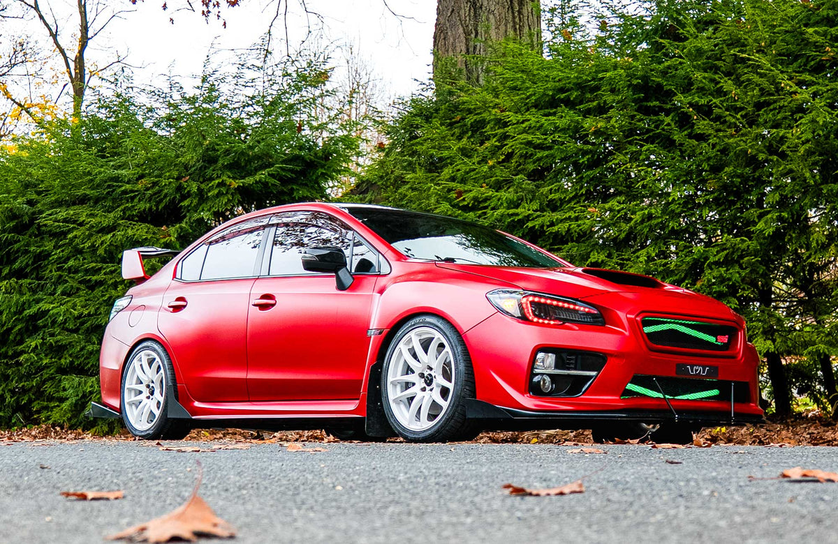 Subaru WRX STI on Vors TR4 White 18x9.5 +35 photo 7