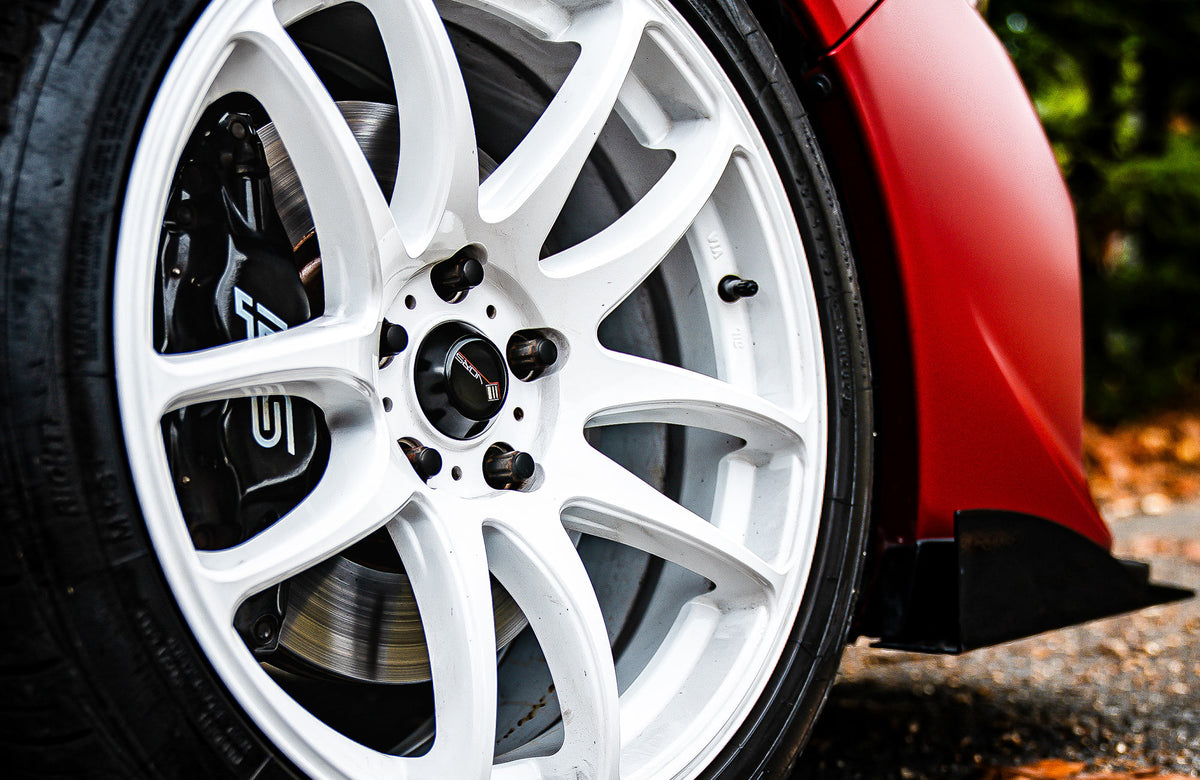 Subaru WRX STI on Vors TR4 White 18x9.5 +35 photo 8