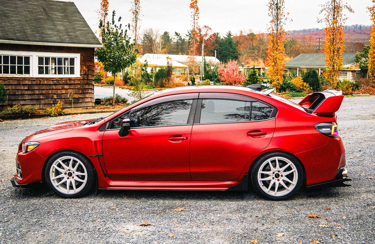 Subaru WRX STI on Vors TR4 White 18x9.5 +35 photo 12