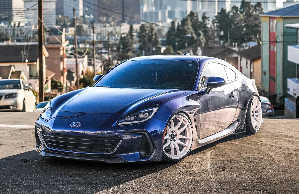 Subaru BRZ on Vors TR4 White 18x9.5 +35 photo 4