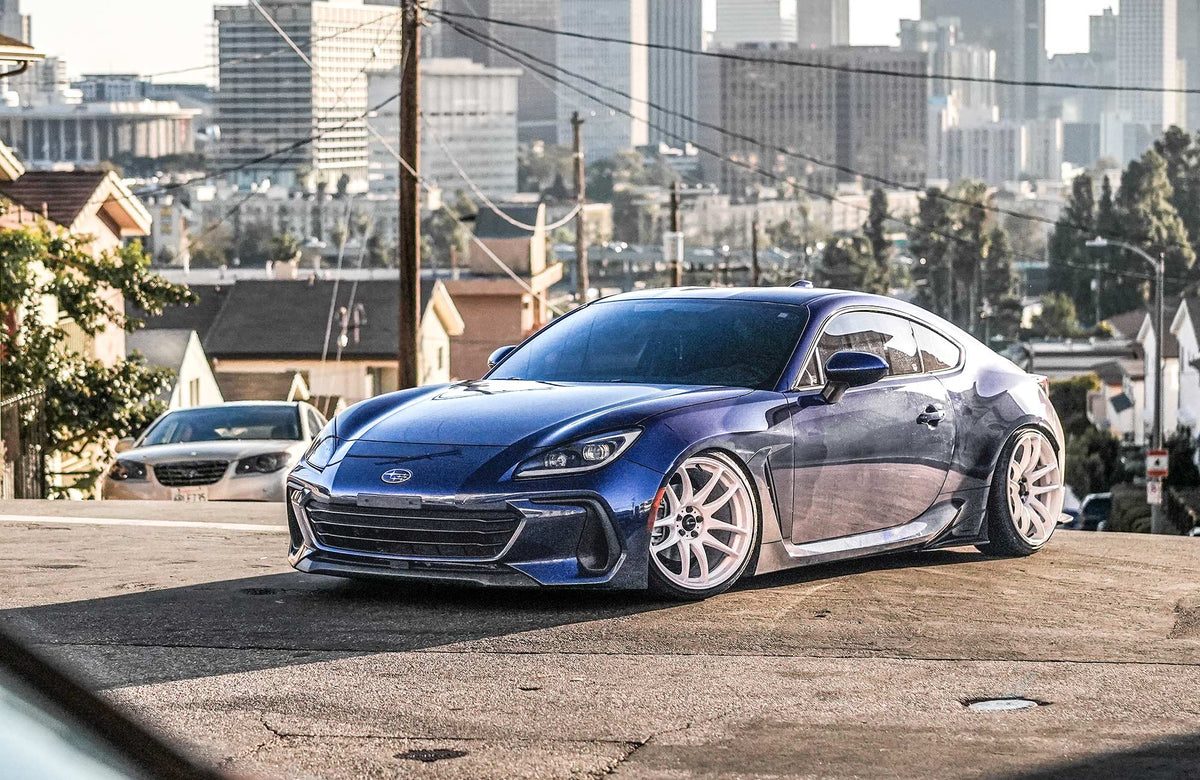 Subaru BRZ on Vors TR4 White 18x9.5 +35 photo 5