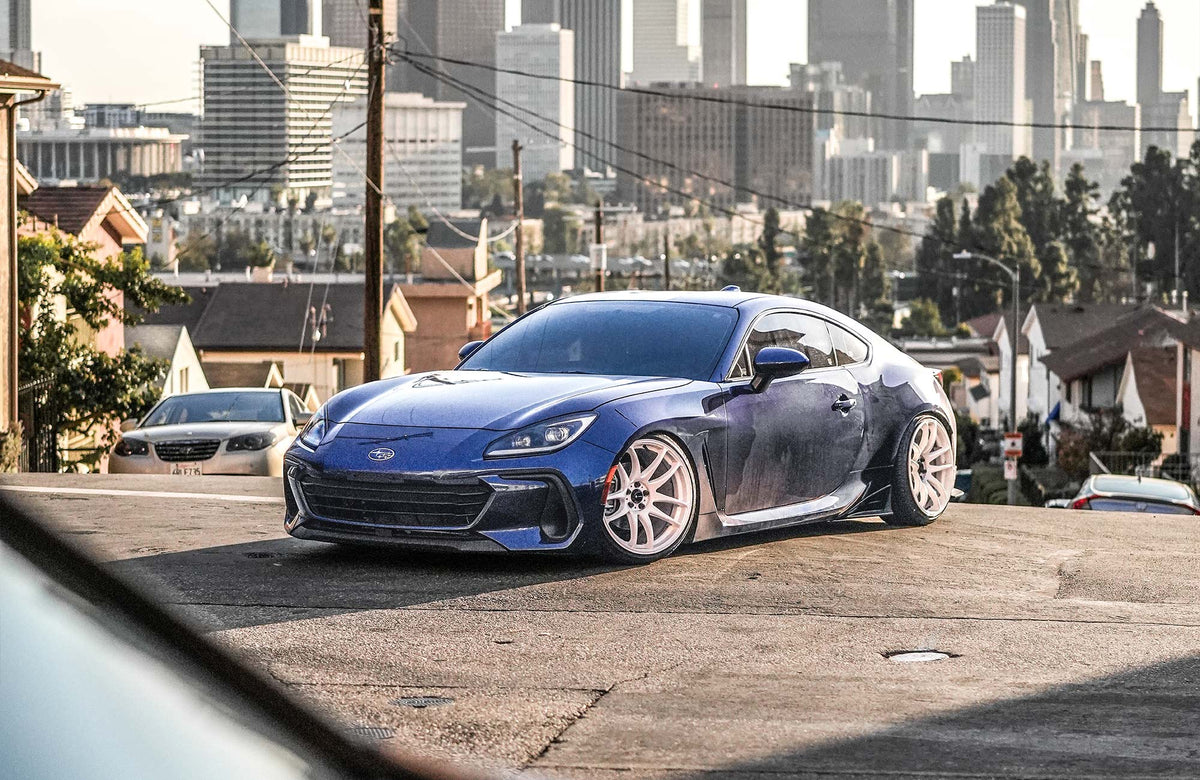 Subaru BRZ on Vors TR4 White 18x9.5 +35 photo 6