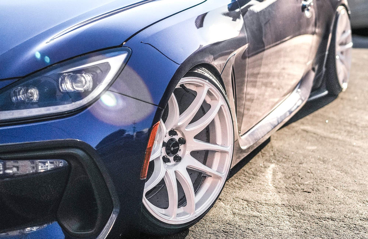 Subaru BRZ on Vors TR4 White 18x9.5 +35 photo 7