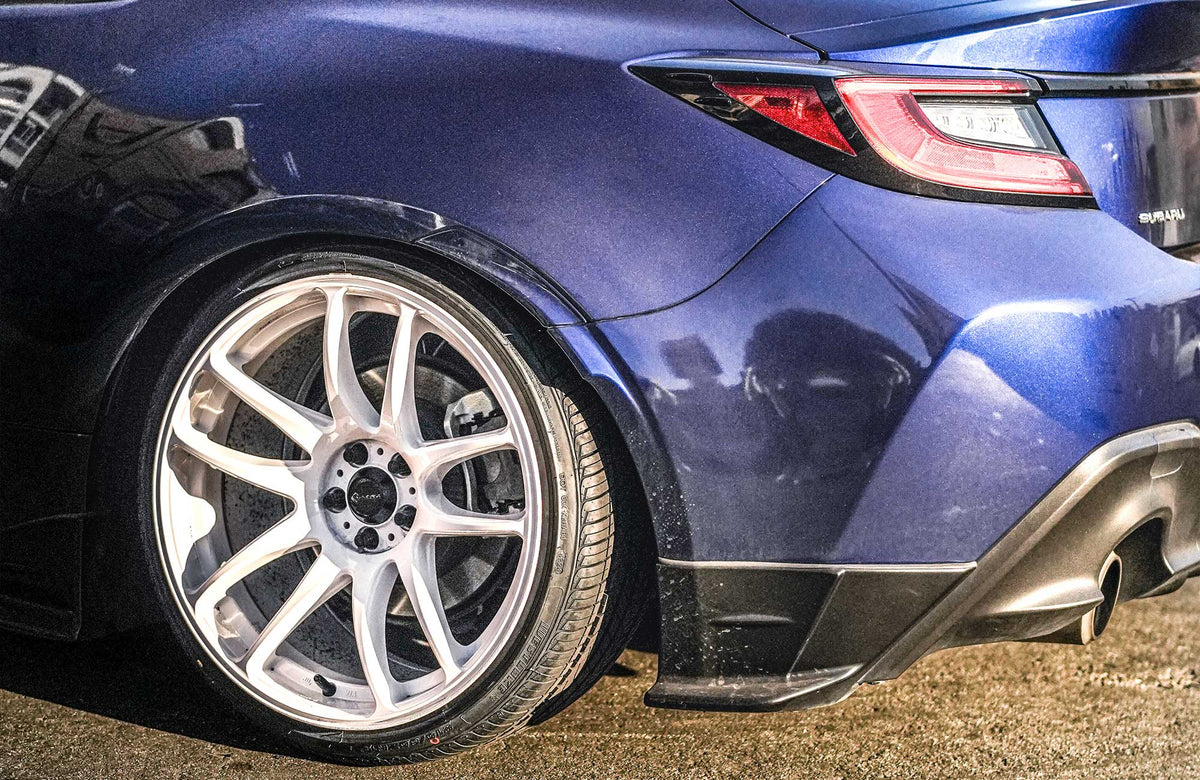 Subaru BRZ on Vors TR4 White 18x9.5 +35 photo 8