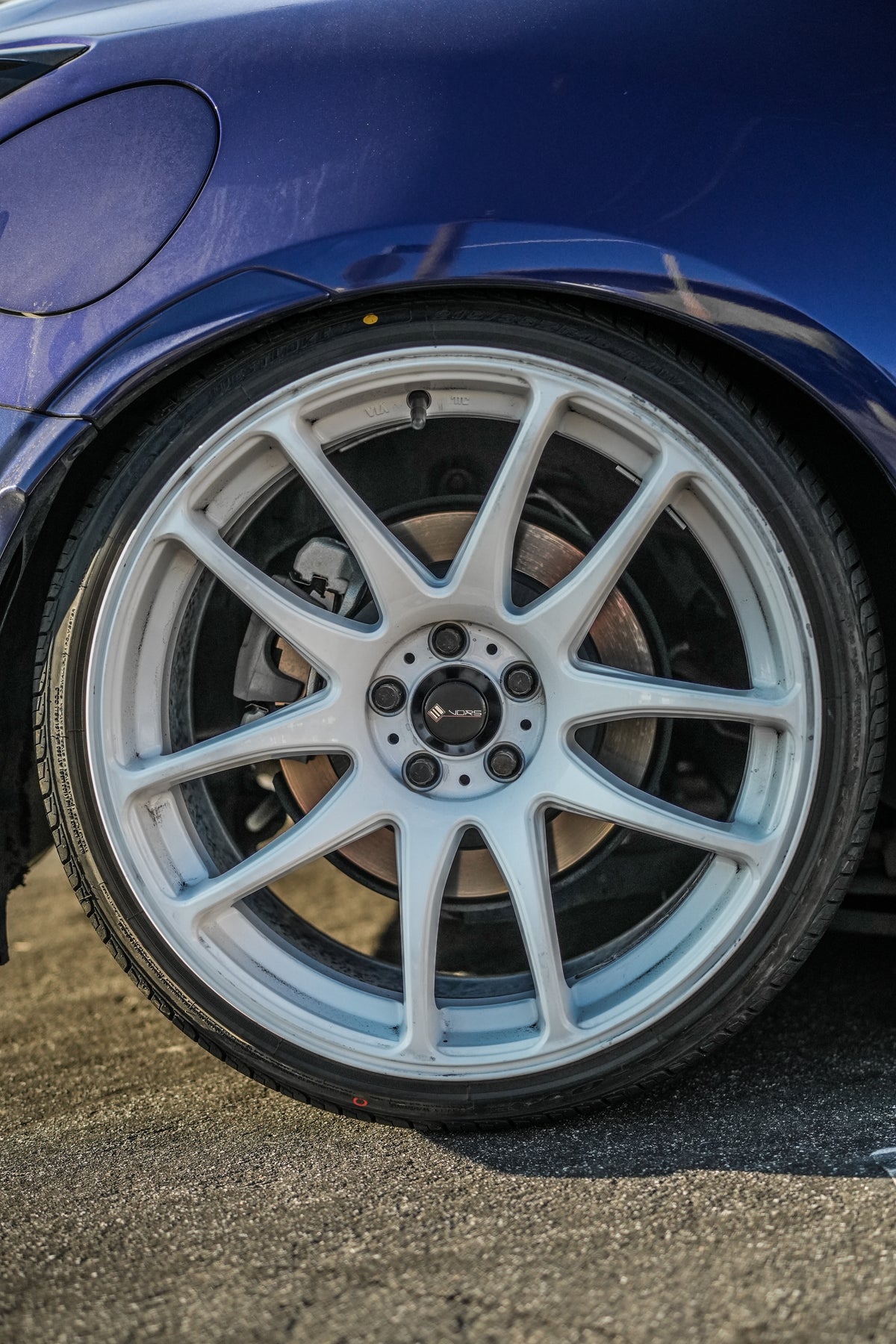 Subaru BRZ on Vors TR4 White 18x9.5 +35 photo 21
