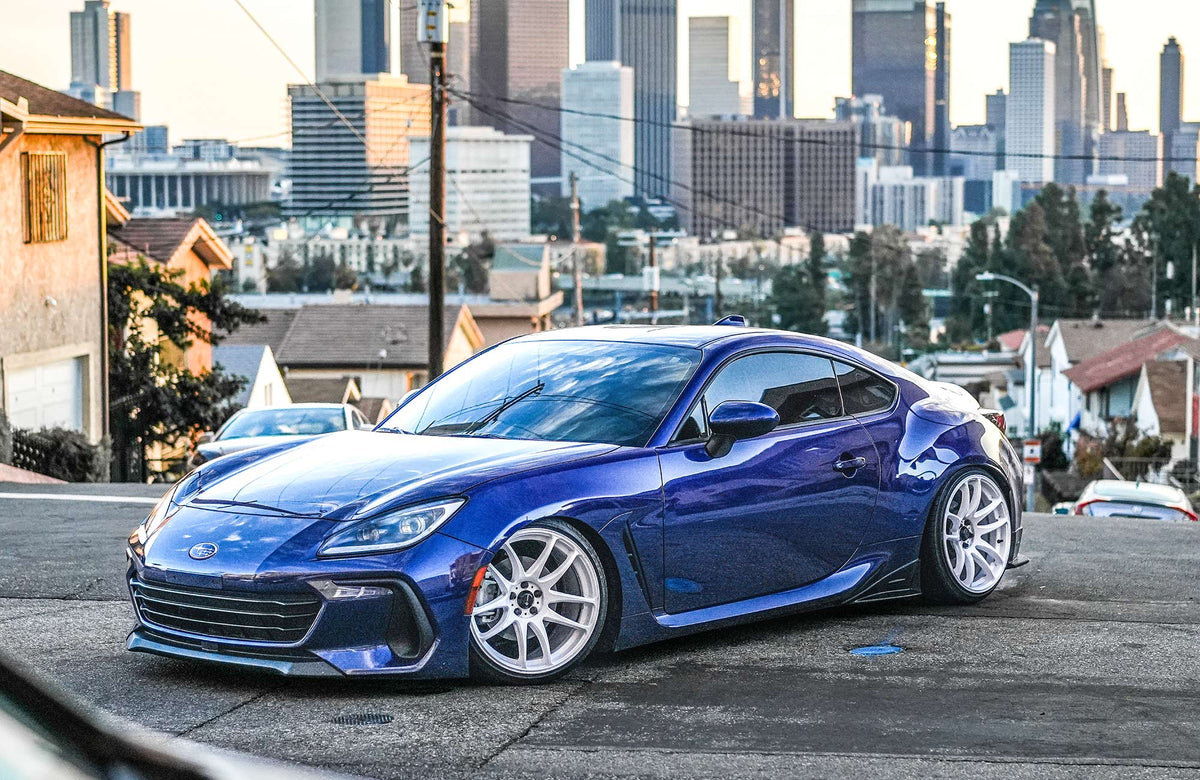 Subaru BRZ on Vors TR4 White 18x9.5 +35 photo 12