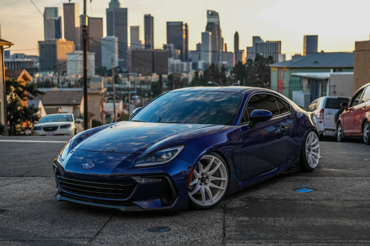 Subaru BRZ on Vors TR4 White 18x9.5 +35 photo 14