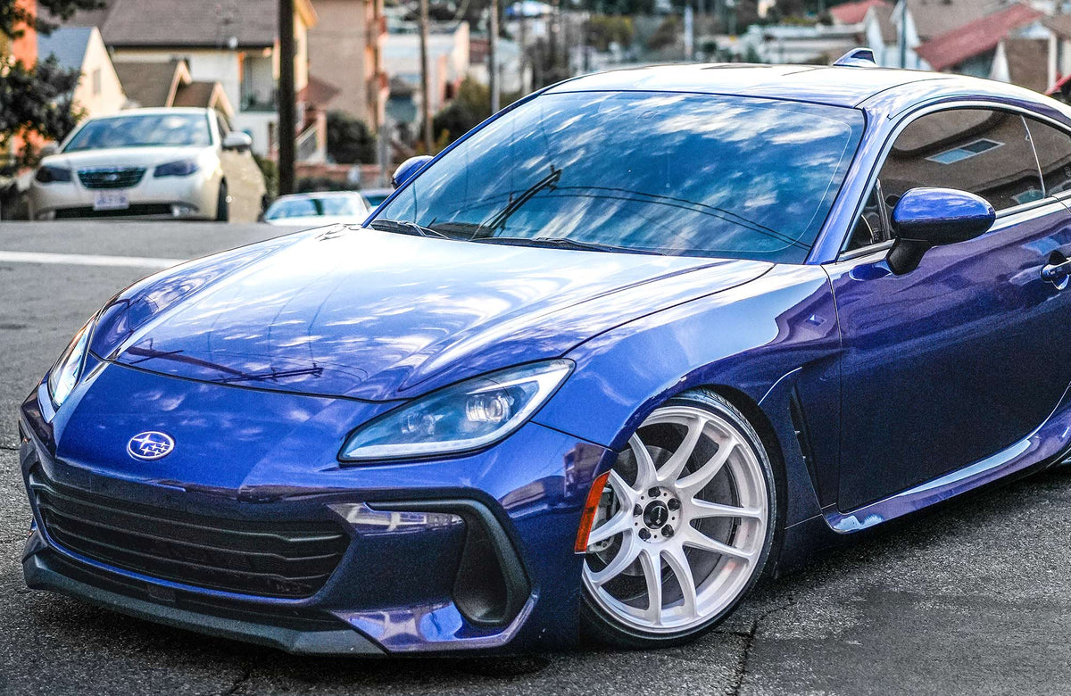 Subaru BRZ on Vors TR4 White 18x9.5 +35 photo 15