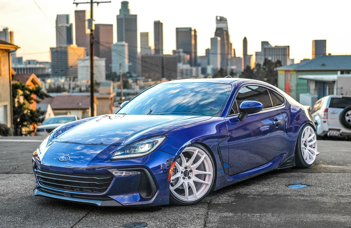 Subaru BRZ on Vors TR4 White 18x9.5 +35 photo 17