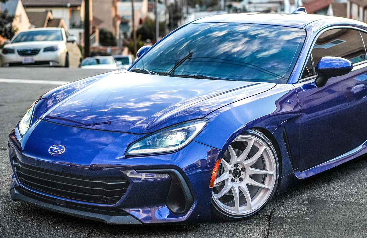 Subaru BRZ on Vors TR4 White 18x9.5 +35 photo 19