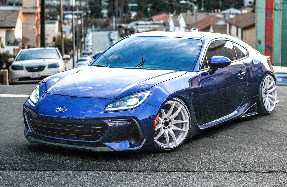 Subaru BRZ on Vors TR4 White 18x9.5 +35 photo 1