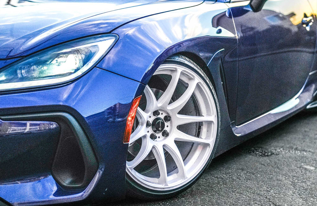 Subaru BRZ on Vors TR4 White 18x9.5 +35 photo 2