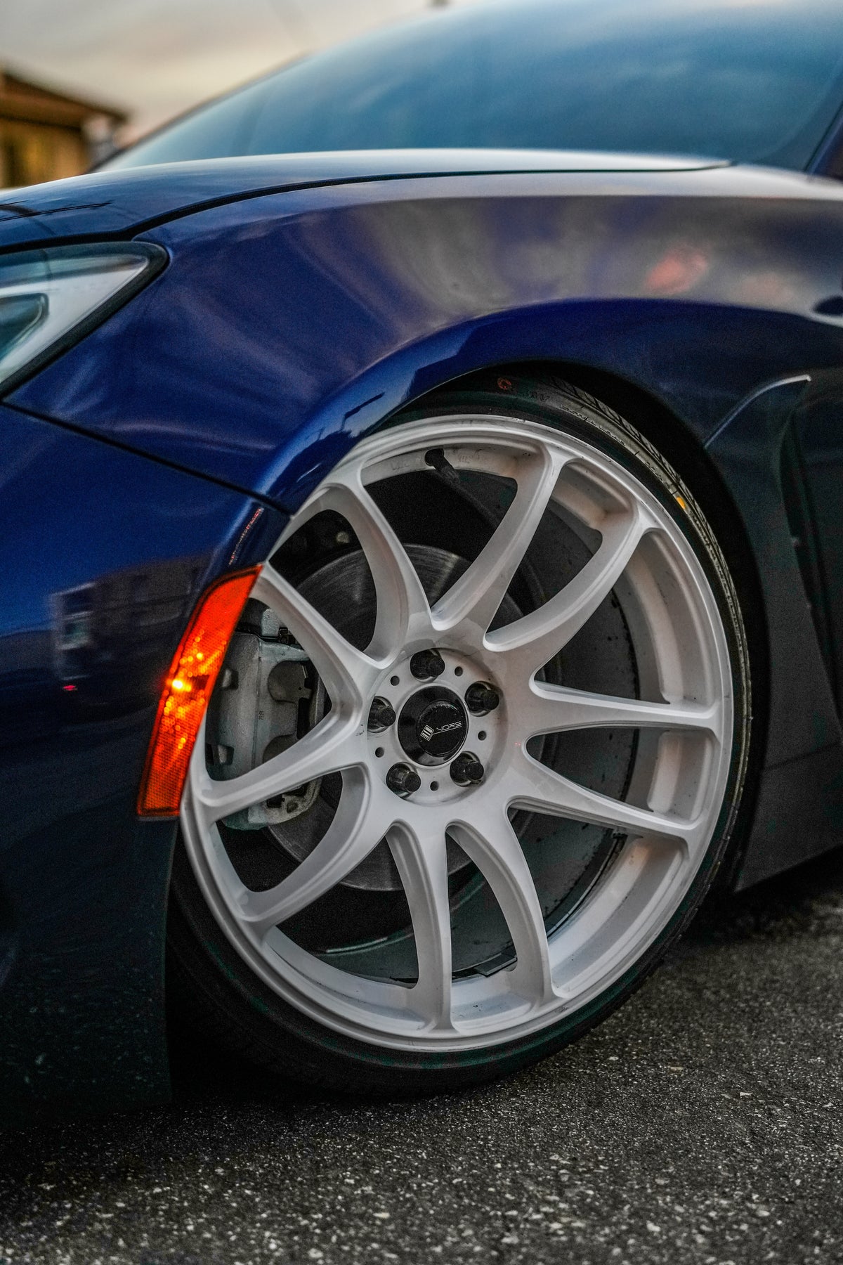 Subaru BRZ on Vors TR4 White 18x9.5 +35 photo 20