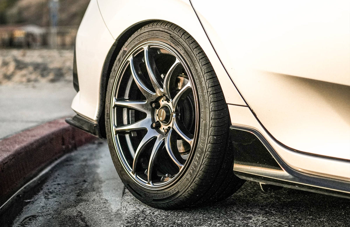Honda Civic 10th Gen on Vors TR4 Hyper Black 18x8.5 +35 photo 8