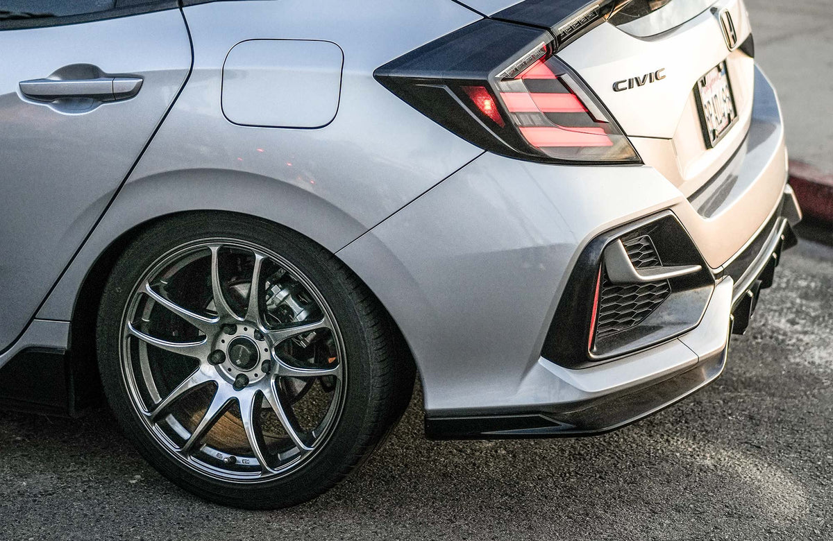 Honda Civic 10th Gen on Vors TR4 Hyper Black 18x8.5 +35 photo 7