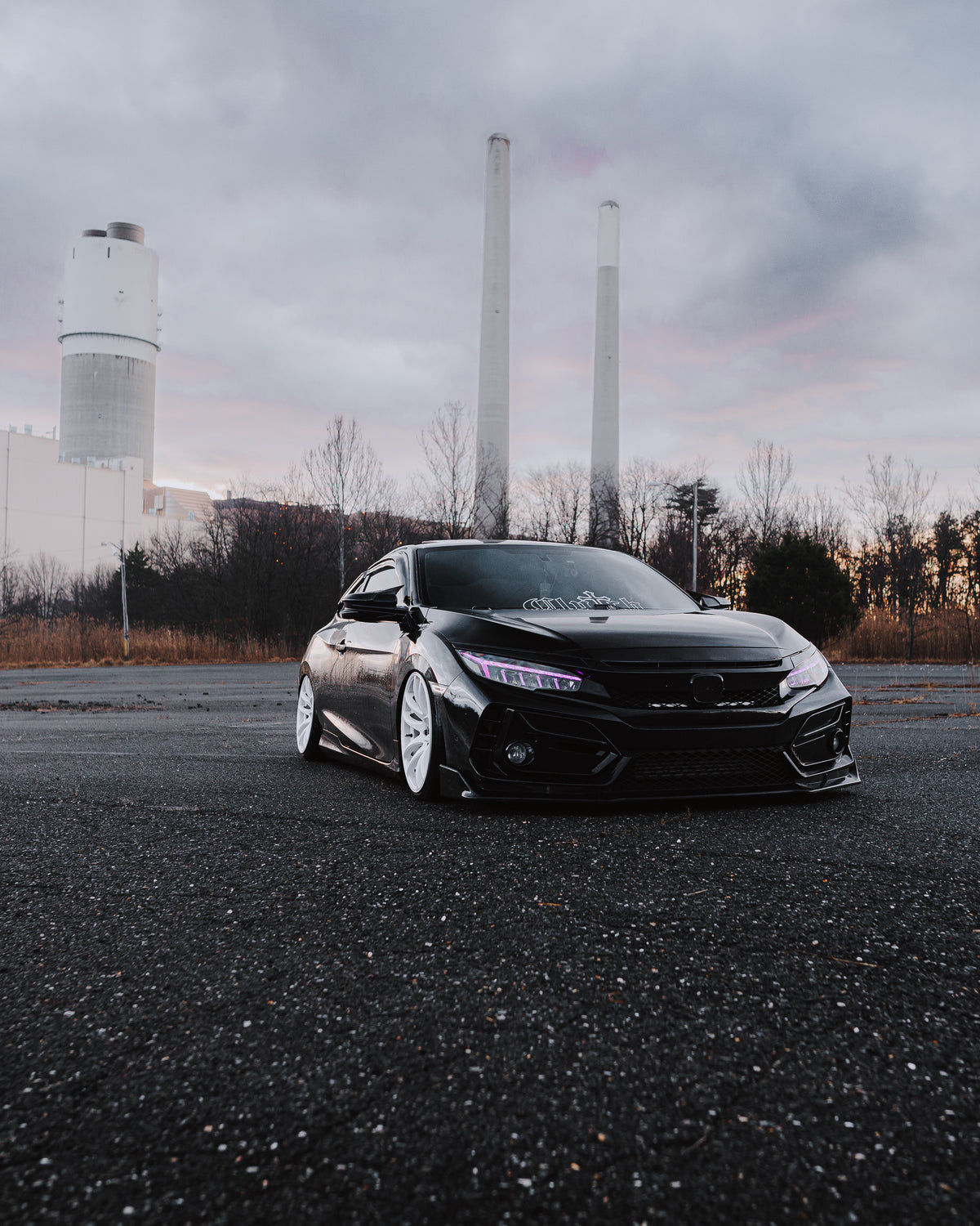 Honda Civic 10th Gen on Vors TR4 White 18x9.5 +35 photo 25