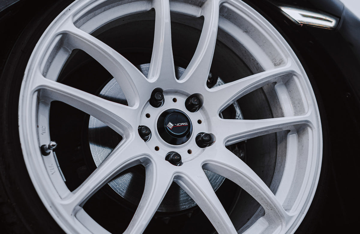 Honda Civic 10th Gen on Vors TR4 White 18x9.5 +35 photo 9