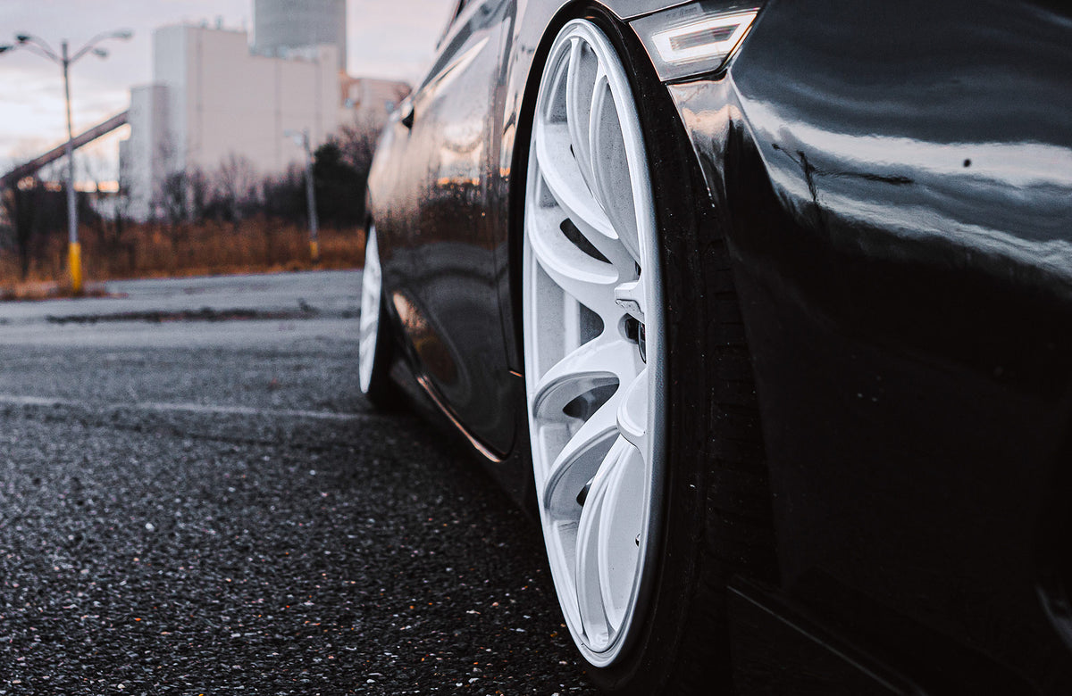 Honda Civic 10th Gen on Vors TR4 White 18x9.5 +35 photo 13