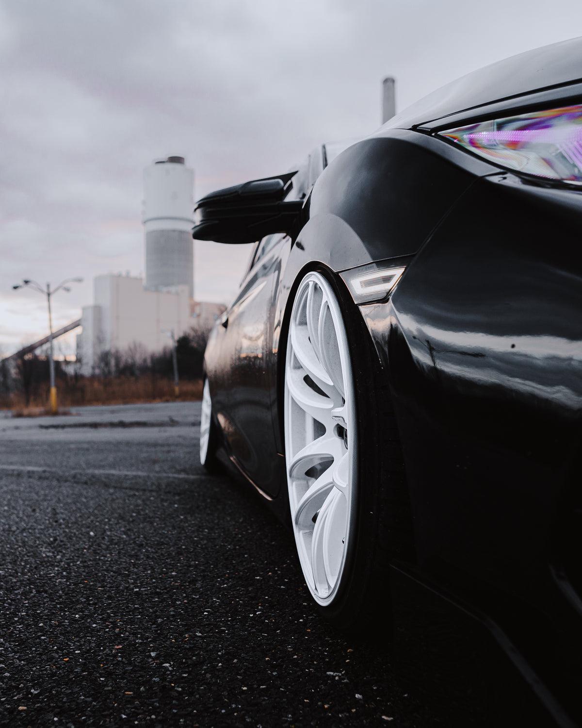 Honda Civic 10th Gen on Vors TR4 White 18x9.5 +35 photo 23