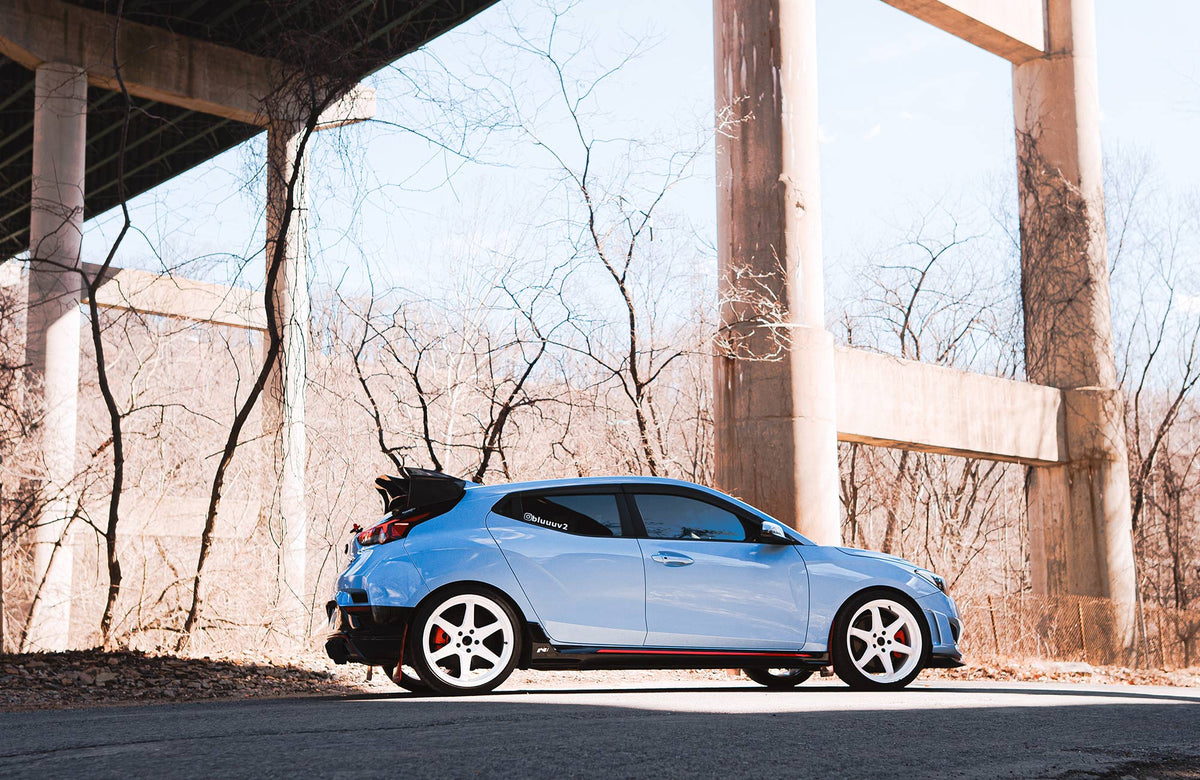 Hyundai Veloster on Vors TR37 White 19x8.5 photo 13