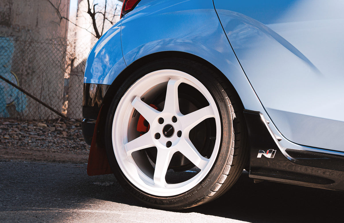 Hyundai Veloster on Vors TR37 White 19x8.5 photo 17