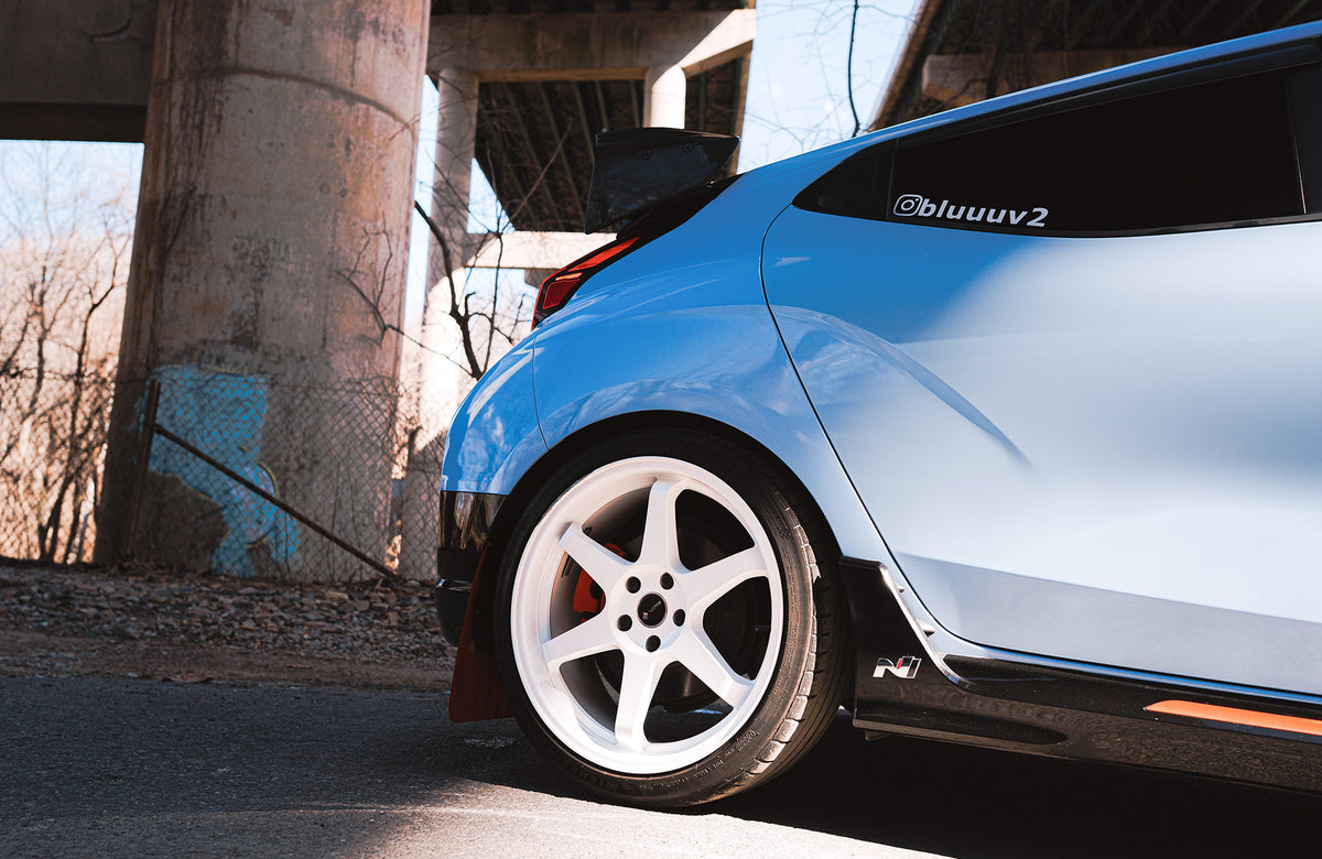 Hyundai Veloster on Vors TR37 White 19x8.5 photo 16