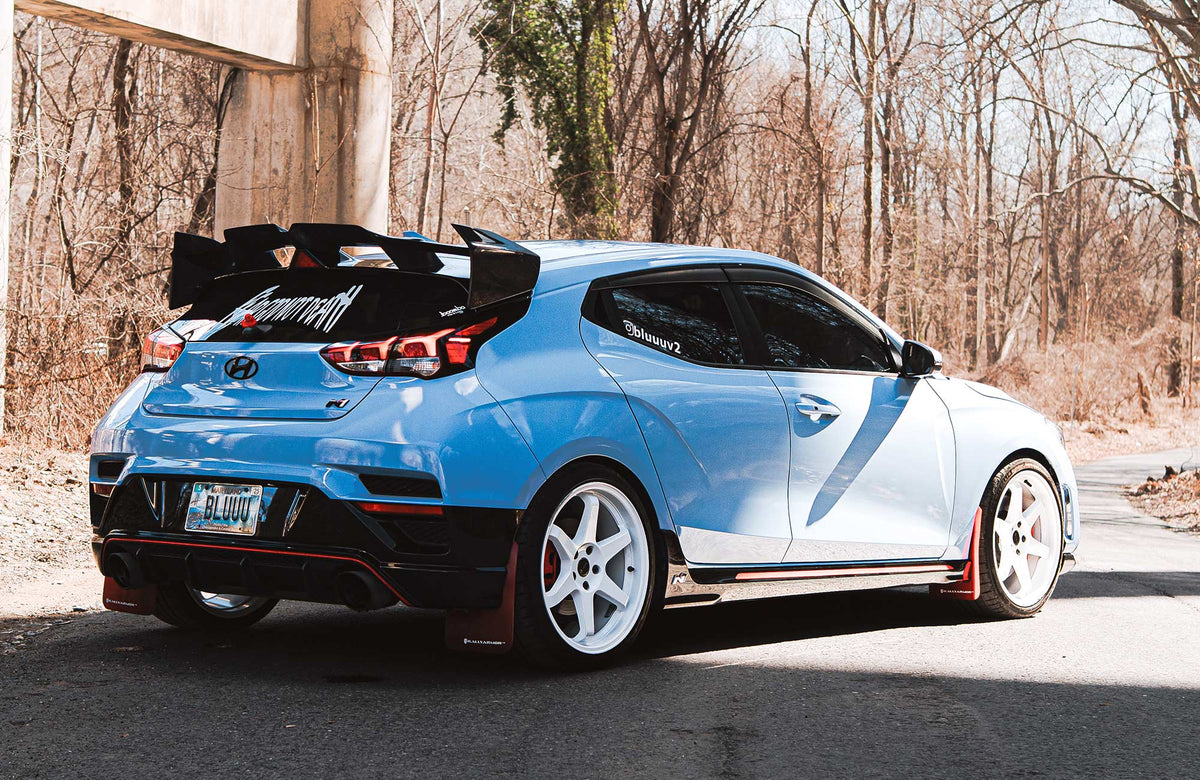 Hyundai Veloster on Vors TR37 White 19x8.5 photo 6