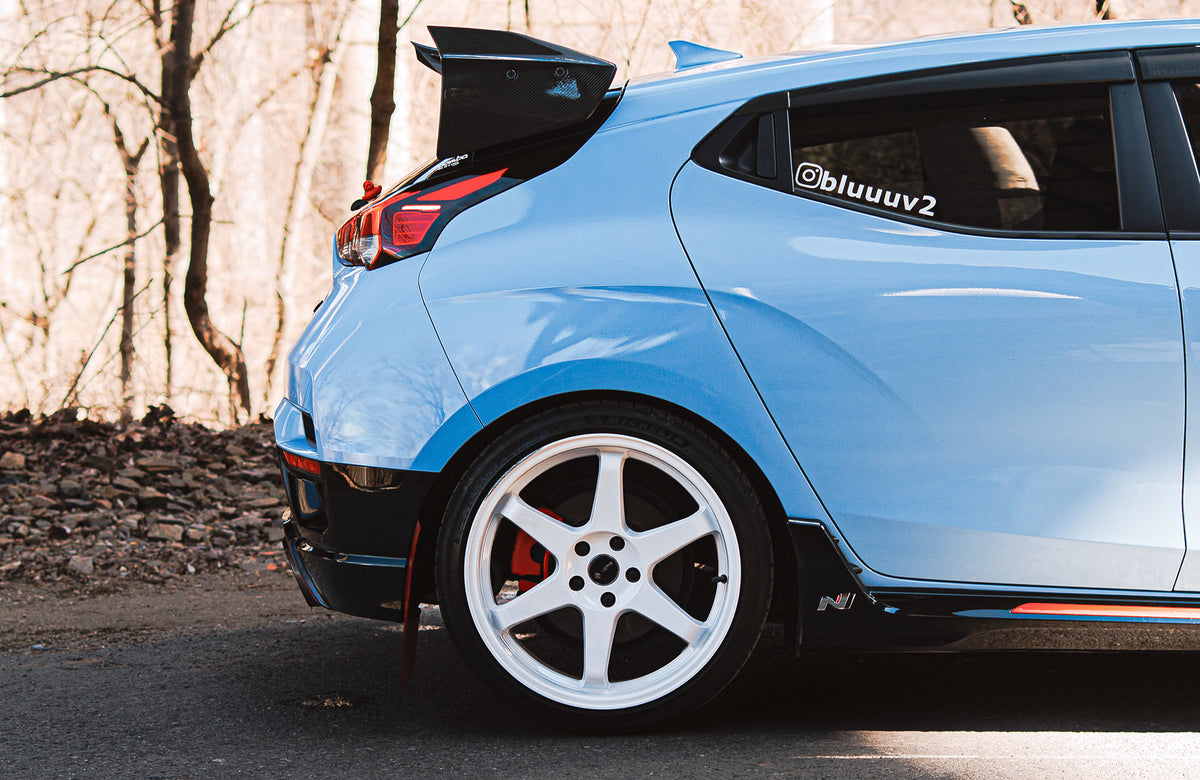 Hyundai Veloster on Vors TR37 White 19x8.5 photo 7