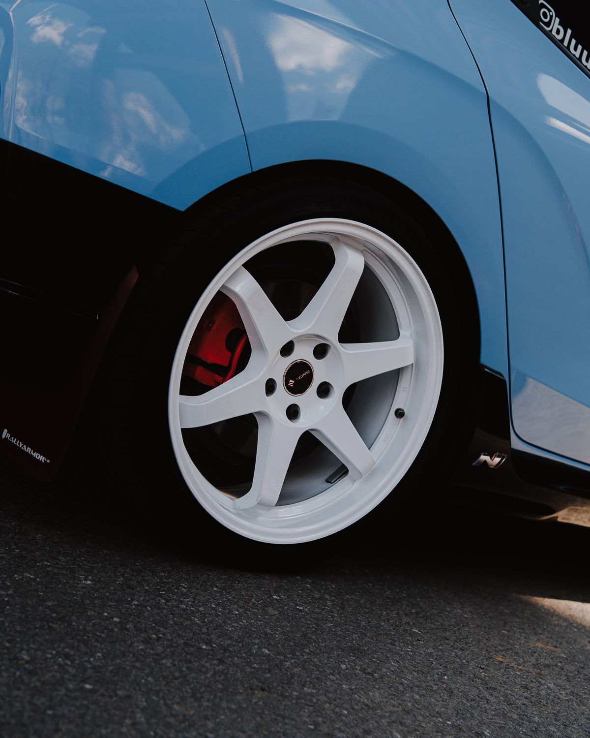 Hyundai Veloster on Vors TR37 White 19x8.5 photo 5