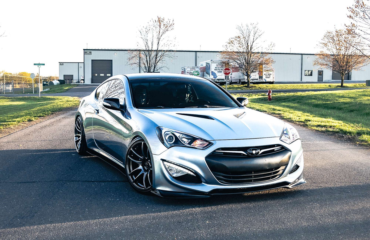 Hyundai Genesis Coupe on Vors TR4 Hyper Black 19x9.5 +35 photo 17
