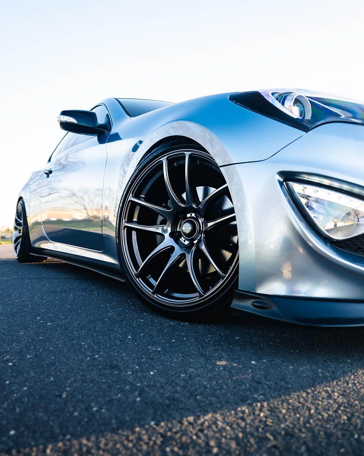 Hyundai Genesis Coupe on Vors TR4 Hyper Black 19x9.5 +35 photo 19