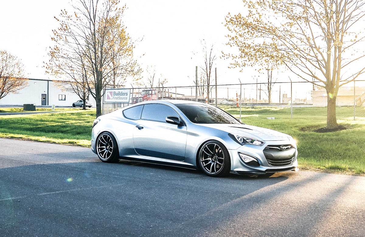 Hyundai Genesis Coupe on Vors TR4 Hyper Black 19x9.5 +35 photo 8