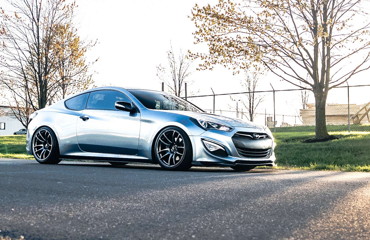 Hyundai Genesis Coupe on Vors TR4 Hyper Black 19x9.5 +35 photo 9