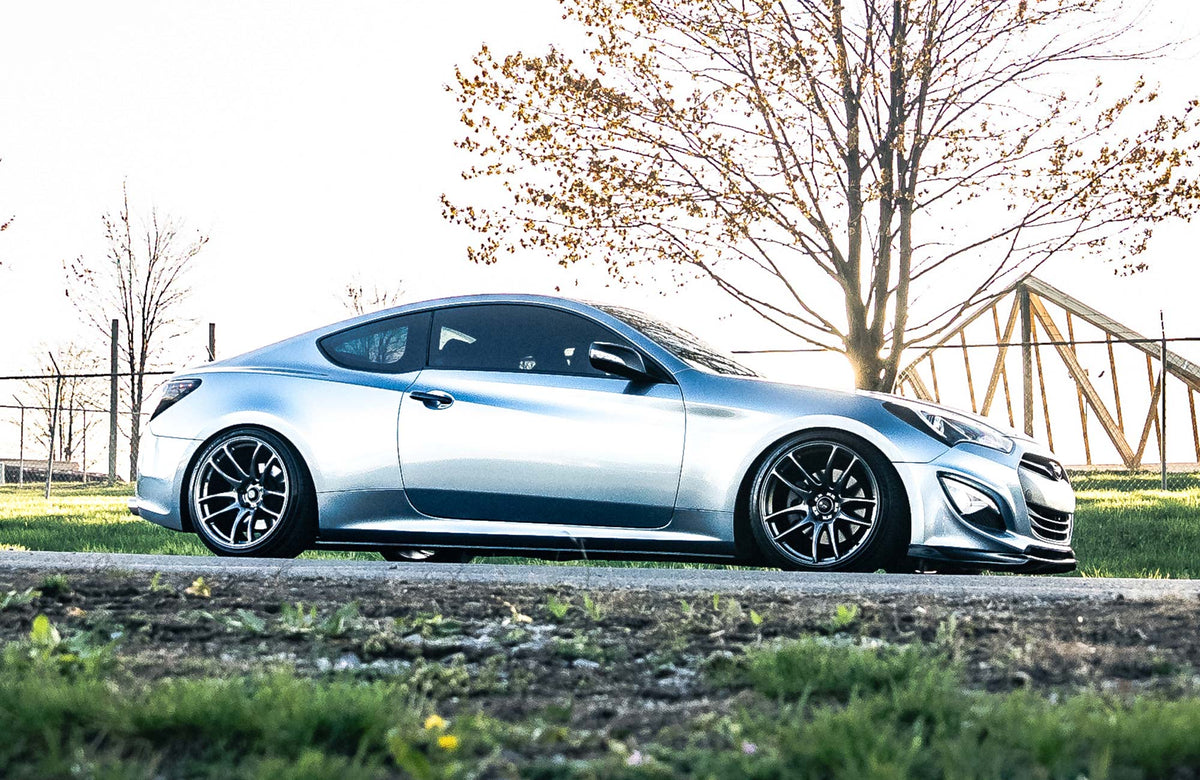 Hyundai Genesis Coupe on Vors TR4 Hyper Black 19x9.5 +35 photo 10