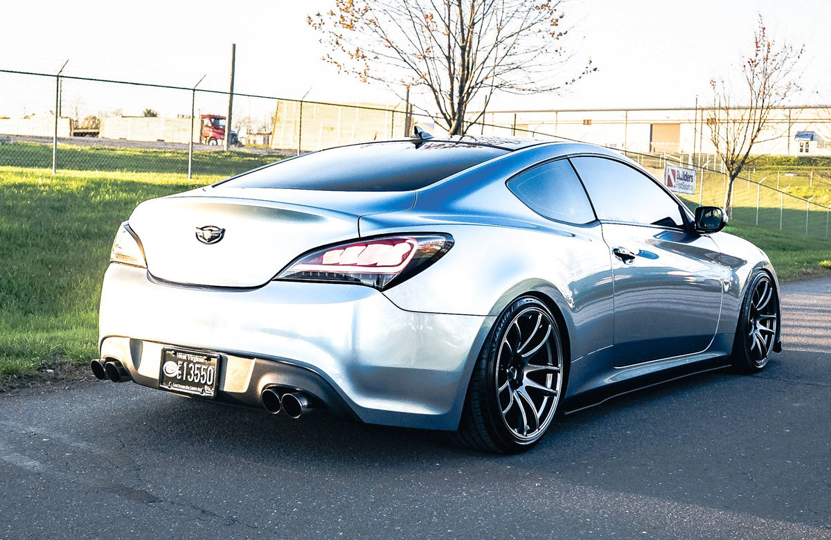 Hyundai Genesis Coupe on Vors TR4 Hyper Black 19x9.5 +35 photo 13