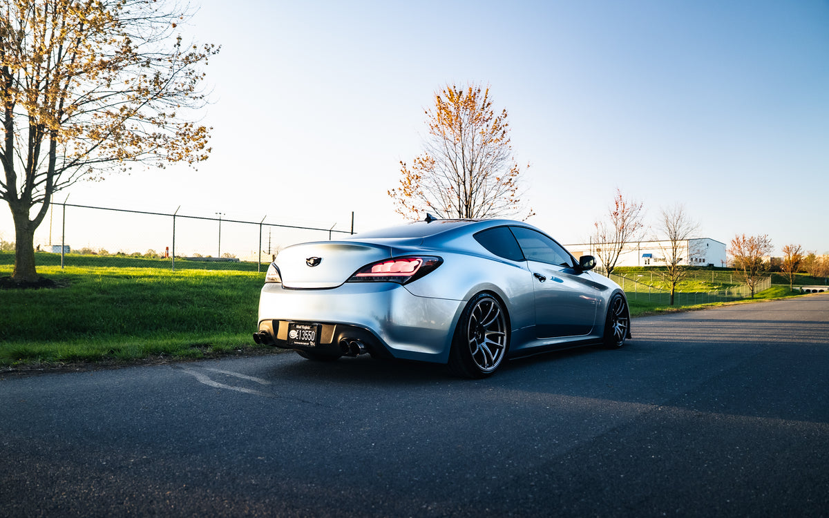 Hyundai Genesis Coupe on Vors TR4 Hyper Black 19x9.5 +35 photo 14