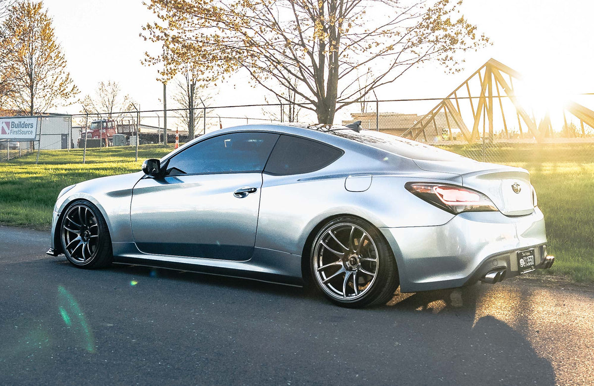 Hyundai Genesis Coupe on Vors TR4 Hyper Black 19x9.5 +35 photo 15