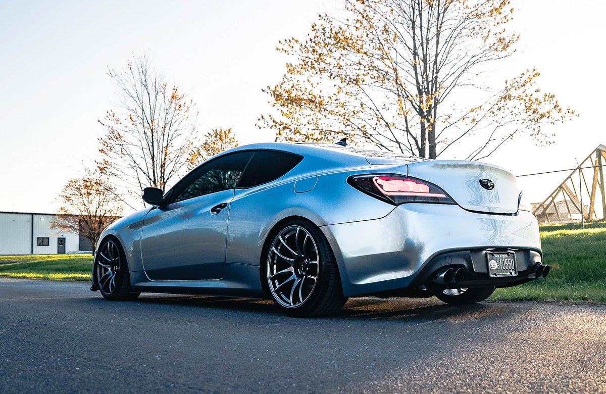Hyundai Genesis Coupe on Vors TR4 Hyper Black 19x9.5 +35 photo 16