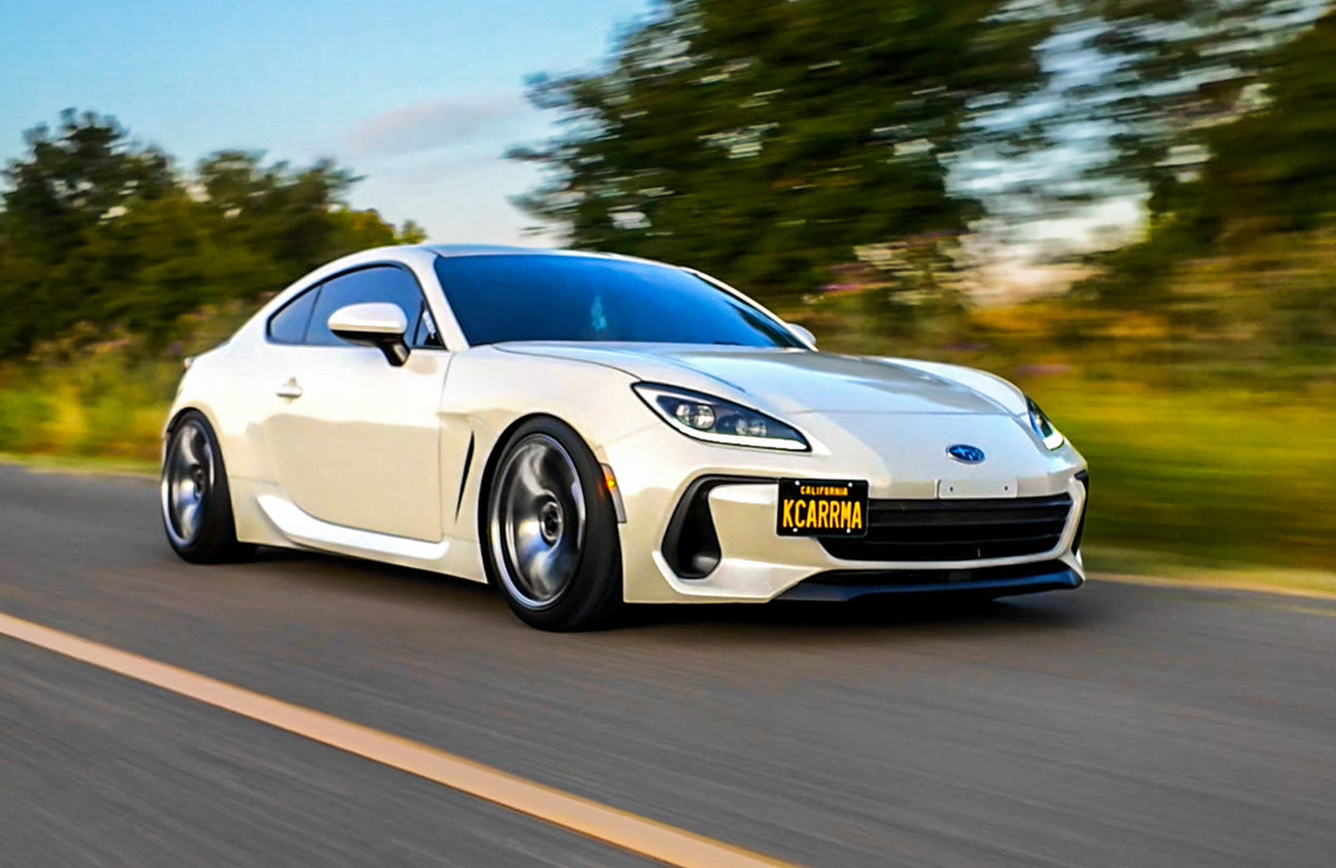 Subaru BRZ on Vors TR4 Silver Machined 18x9.5 +35 photo 4