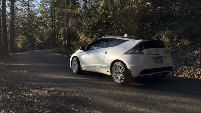 Honda CR-Z EX on Vors TR10 White 17x8 photo 1