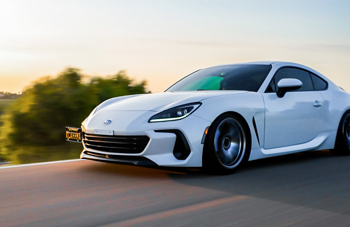 Subaru BRZ on Vors TR4 Silver Machined 18x9.5 +35 photo 6